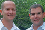 Kevin Klaff (left) and Greg Barron, the new owners of Actum Electronics